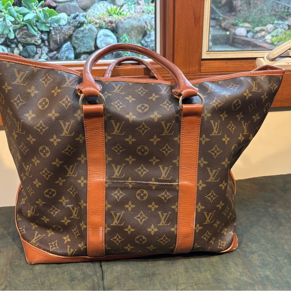 Louis Vuitton Brown Monogram Duffel Bag